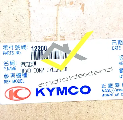 Kymco Mongoose250 Engine Cylinder Head  12200-khe7-e00 • $289