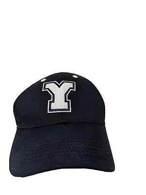 Yale University Bulldogs VTG Hook & Loop Y Captivating Headgear Adjustable Hat • $42.50