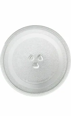 Universal Microwave Turntable Glass Plate With 3 Fixtures 245 Mm • £7.80