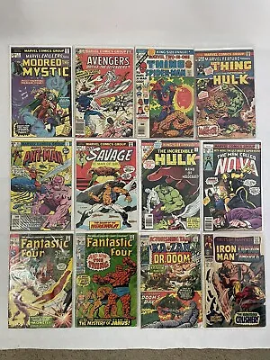 Comic Book Lot (12) Bronze Age Marvel • $54.99