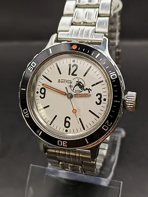 Vintage Watch Vostok Scuba Dude Custom Mechanical Watch • $123.93