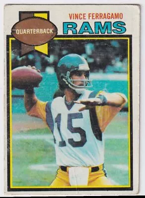 1979 Topps Vince Ferragamo Rc Los Angeles Rams #409 • $2.40