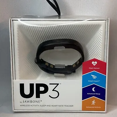 Jawbone UP3 Activity + Sleep & Heart Rate Tracker Wristband Fitness Band • $10