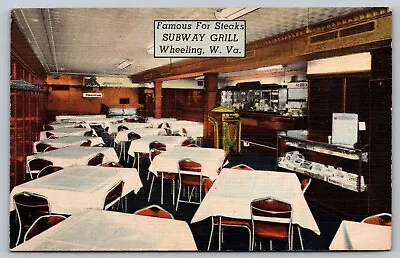 Wheeling WV - Subway Grill - Interior View - Tables - Jukebox • $4.64