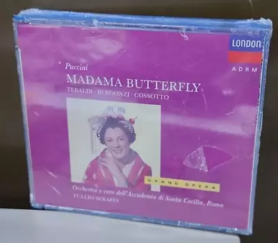 RE-SEALED Puccini: Madama Butterfly CD Nov-1989 2 Discs London • $9.99