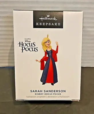Hocus Pocus Ornament SARAH SANDERSON Christmas Hallmark Keepsake 2023 Disney NIB • $14.72