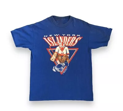 HOT SPORT! Vintage New York Islanders Starter Goalie T-Shirt S-5XL • $20.99