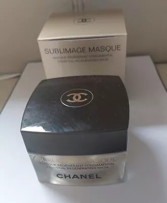 Chanel Sublimage EMPTY Glass Pot Box  SpatulaPouch And Brush • £20