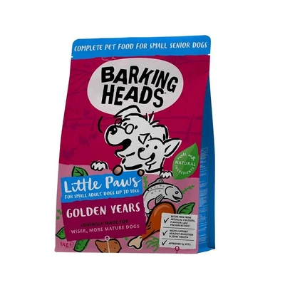 £8.95 • Buy Barking Heads Dry Dog Food Senior Dogs - Golden Years - 100% Natural 1kg