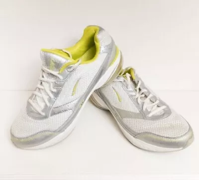 LA Gear Walk N Tone Lime Silver Walking Yoga Tennis Shoes Women’s 8.5 • $21.20