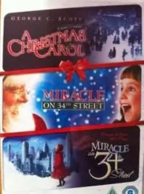 A Christmas Carol / Miracle On 34th Stre DVD Incredible Value And Free Shipping! • £2.11