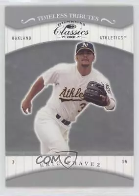 2001 Donruss Classics Timeless Tributes /100 Eric Chavez #60 • $1.15