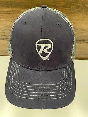 Richardson Trucker Mesh Snap Back Hat Blue Cap R Logo • $10.19