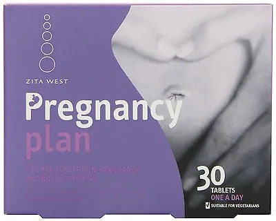 Zita West Pregnancy Plan 30 Tablets  • £17.99