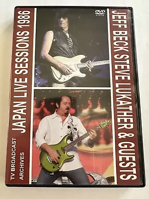 $42.70 • Buy Jeff Beck/ Steve Lukather  Guests - Japan Live Sessions 1986 (DVD, 2010)