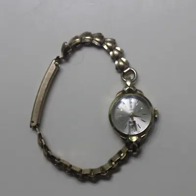 Vintage TUDOR 17 Jewels Date Mechanical Women's Watch • $210