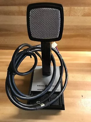 VINTAGE SHURE BROTHERS GENERAL ELECTRIC CONTROLLED MAGNETIC MICROPHONE NOS WoW!! • $29.97