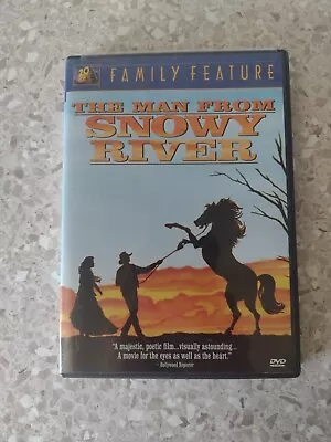 The Man From Snowy River (DVD 1982) Family Feature! No Manual • $3