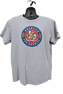 Gildan Amarillo Sod Poodles Minor League Baseball MiLB Cotton T-Shirt Men's L • $14.99