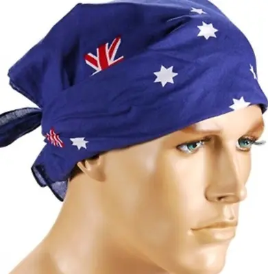 Aussie Australian Flag Bandana Australia Day Headband Scarf Durag • $5.99