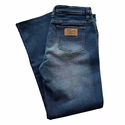 RM Williams Women’s Denim Jeans Size 16R Made In Australia Pre Owned VGC • $36.99