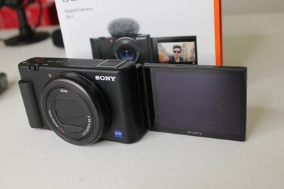 $365 • Buy Sony ZV-1 4K Digital Vlogging And Content Creators Camera - Black