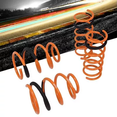 Megan Racing Front Rear Orange Import Lowering Springs Kit For 10-13 Mazda 3 • $165.75