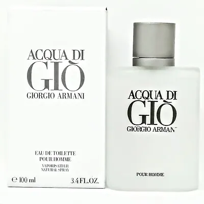 Giorgio Armani Acqua Di Gio EDT 3.4 Oz Fresh Aquatic Men's Cologne • $29.99