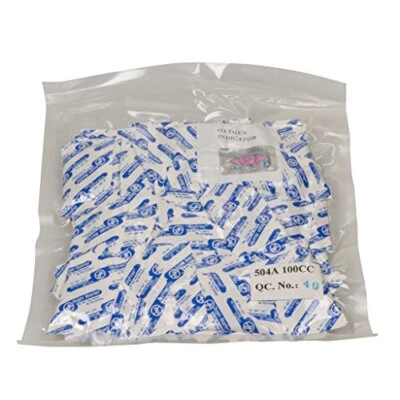 $9.59 • Buy 100Cc Oxygen Absorbers For Long Term Food Storage, White And Blue, Pack Of 100