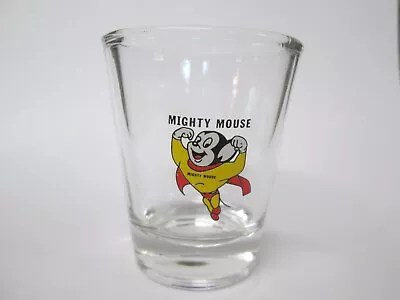 Mighty Mouse Image On Clear Shot Glass • $5.59