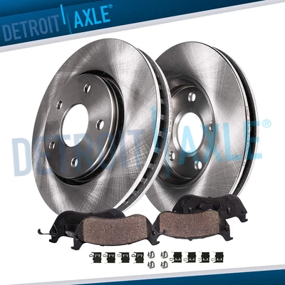 $82.56 • Buy 275mm Front Brake Rotors + Ceramic Brake Pads For Toyota RAV4 Prius V Scion XB