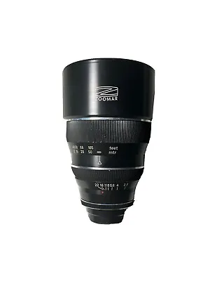 ZOOMAR ZOOMATAR 75mm F1.3 CINE LENS W/ C MOUNT • $849