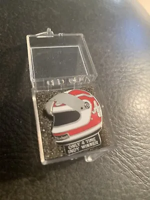 A.J. Foyt Race Helmet Only 4 Time Indy Winner Collector Lapel Pin Indy 500 • $13.25