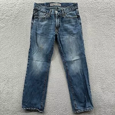 EXPRESS Mens Jeans 32x29 Measured Medium Wash Kingston Blue Tag: 30x30 • $17.95