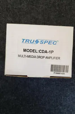 TRU SPEC CDA-1P Multi-Media Drop Amplifier • $100
