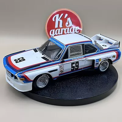 MINICHAMPS 1/18 BMW 3.5 CSL IMSA Daytona 24h 1976 Gregg Redman #59 180762959 • $185