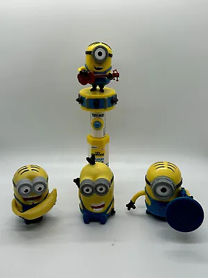 2013 Despicable Me 2 McDonalds Happy Meal Toys Set Of (4) Minions. • $29.97