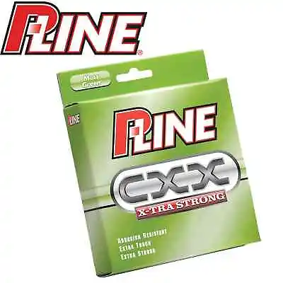 P-Line CXX X-TRA Strong Moss Green CoPolymer Pro Fishing Line 275m • £13.19