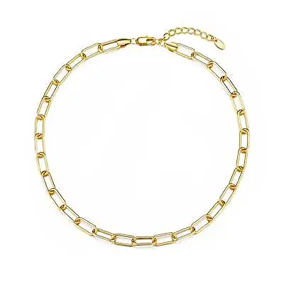 Gold Plated Paperclip Necklace • £9.99