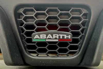 Abarth Diffuser Grill Badge Rear :  Various Colours Available • £13.99