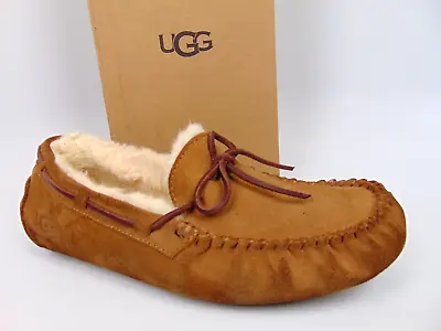 UGG W Dakota Chestnut Tan Nubuck Leather Soft Wool Insole Women Size 10.0 Med • $38.25