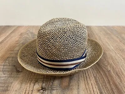 £19.99 • Buy Olney Headwear Salisbury Pre-Set Sea Grass Trilby Hat Size Small BNWT Straw Hat