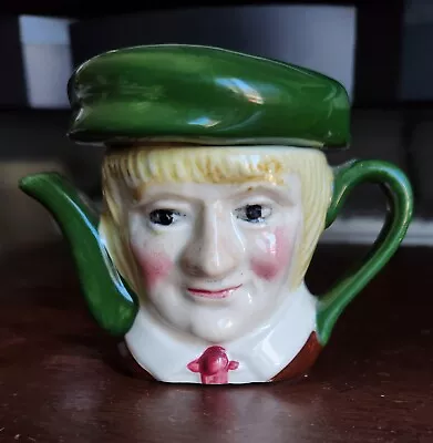 Vintage Oliver Twist Miniature Toby Tea Pot Artone England Hand Painted 2-1/8  • $8