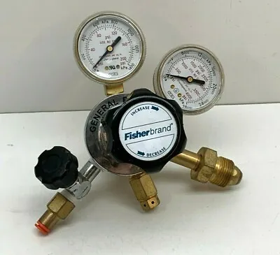 Fisherbrand 10575136 Multistage Compressed Gas Cylinder Regulator 3000PSI Max • $399.99