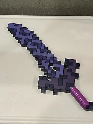 Terraria Knight's Edge 24  Plastic Cosplay Purple Sword Minecraft Jazwares 2014 • $24.99