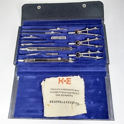K&E Keuffel & Esser Doric Hermes 9826 Vintage  Drafting Tools Made In Germany • $31.99