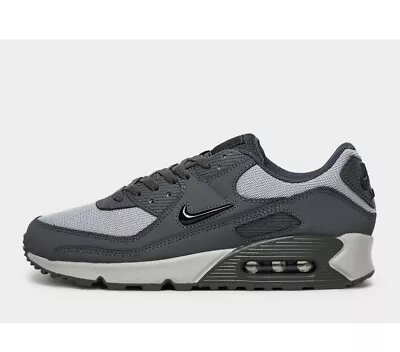 Nike Air Max 90 Shoes RRP $180 Sneakers Mens Trainers Size US8 Grey New • $129.99