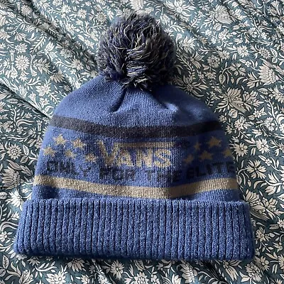 Vans Off The Wall Only For The Elite  Bobble Hat • £6.50