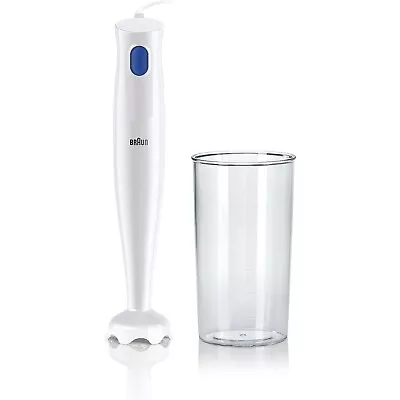 Braun MultiQuick Hand Held Blender EasyTwist Technology 1 - Speed 450W MQ10.001P • £22.69