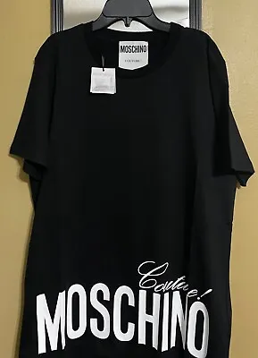 Nwt Mens Moschino Couture Milan  T-shirt Black • $199.99